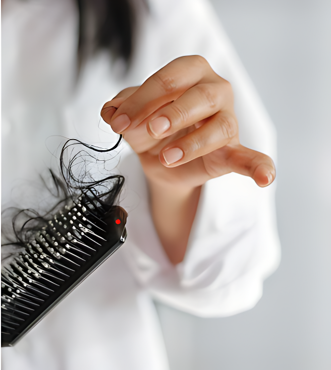 Natural homeopathic treatment for hair fall, dandruff, and hair problems
